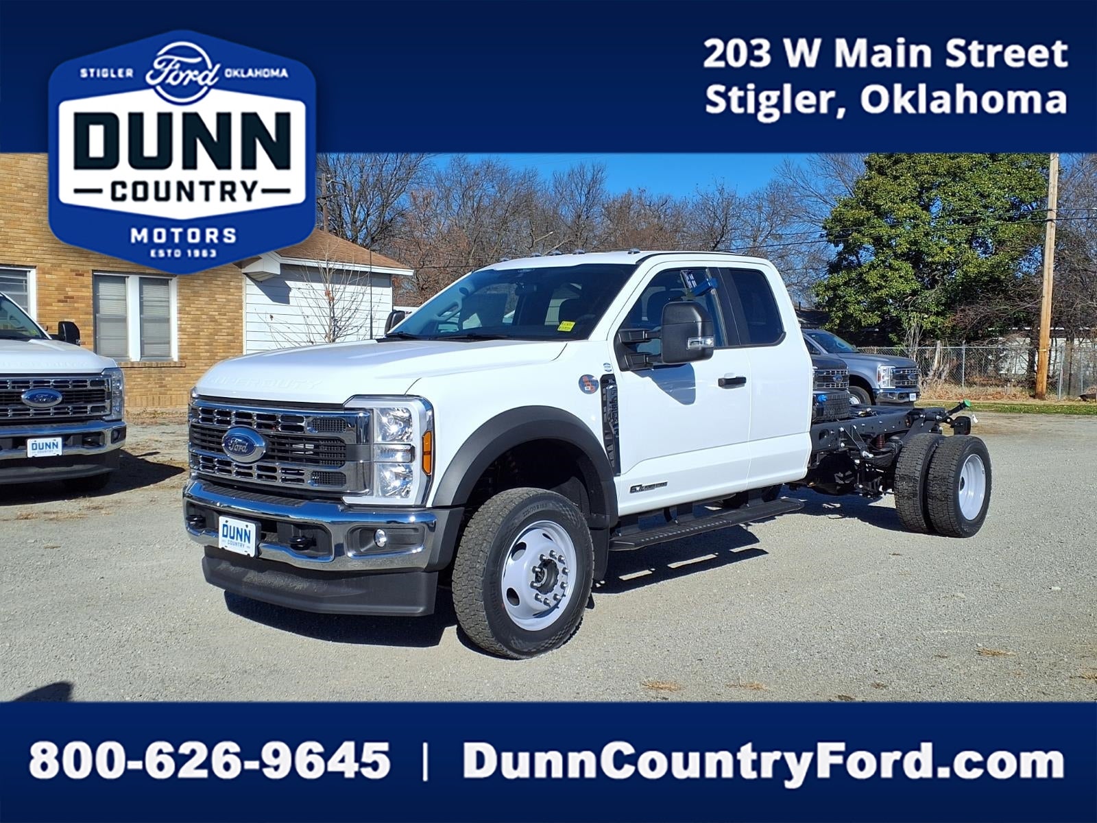2026 Ford F-450 F-450 XL in Oxford White — front three-quarter view