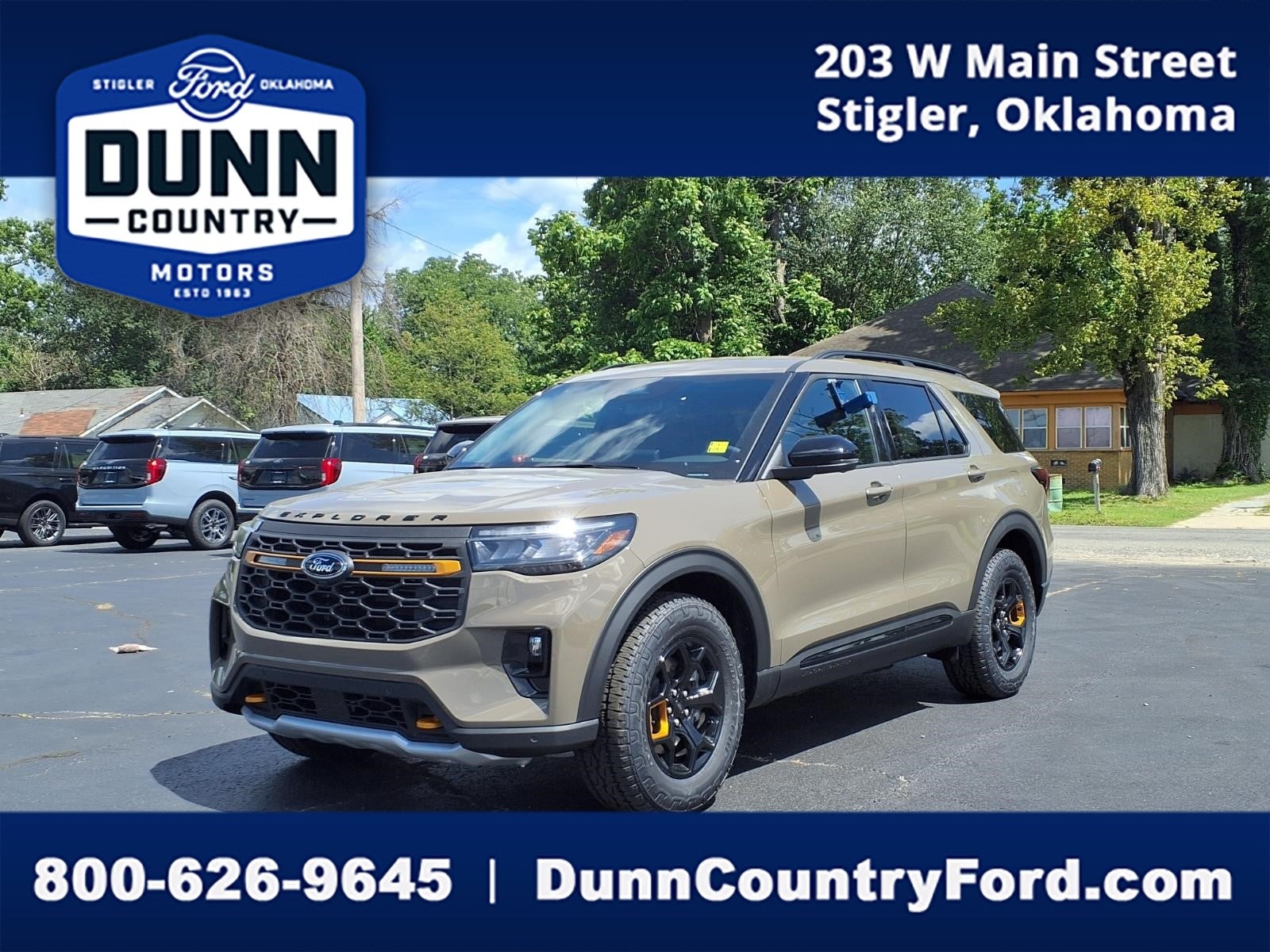 2026 Ford Explorer Tremor in Other — front three-quarter view